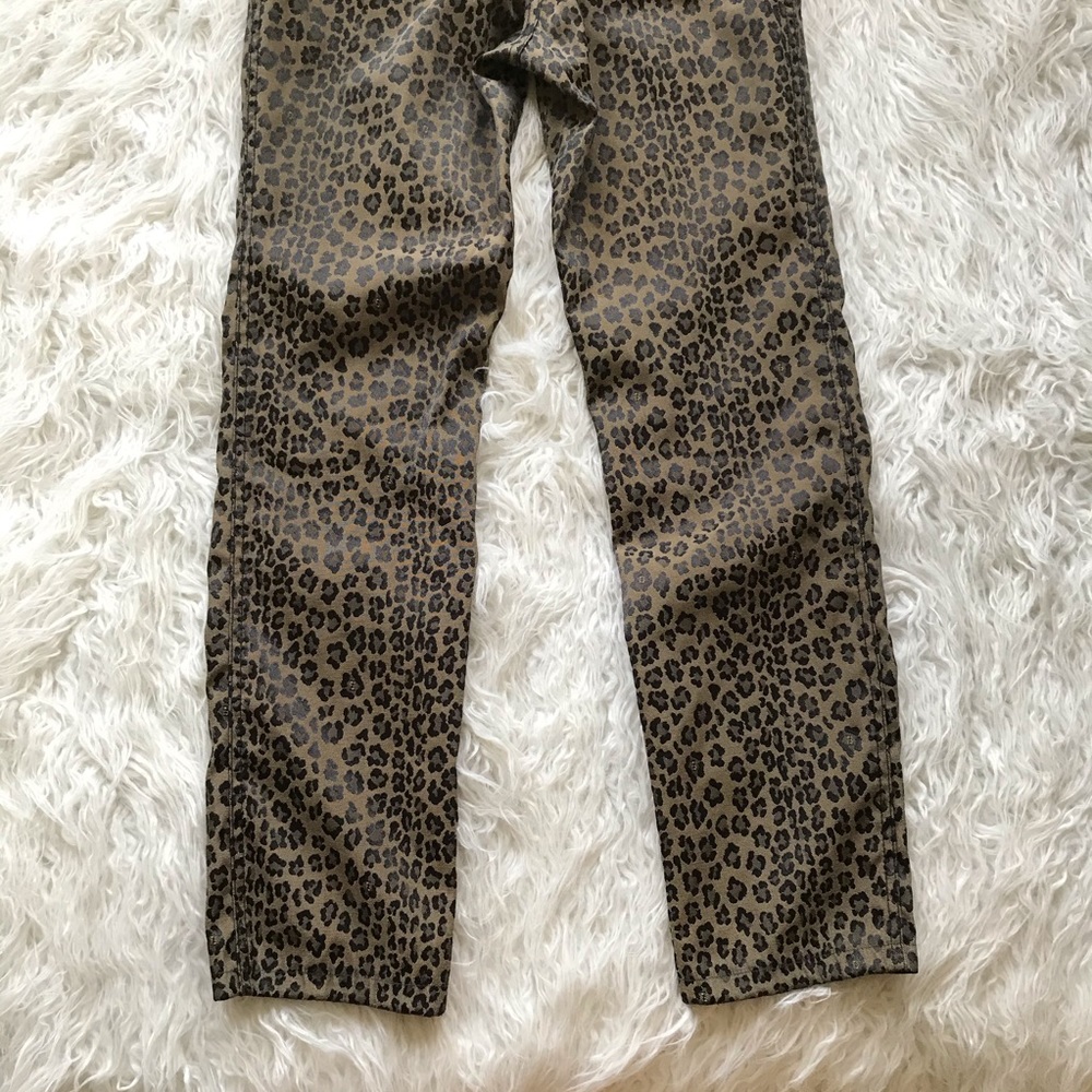 Vintage 1990’s Fendi Zucca Leopard Print Trousers - Picture 12 of 16